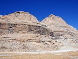 18 White Tara Dolma and Amitayus Tsepagme Long Life Buddha Peaks On The West Side Of Lha Chu Valley With Waterfall Known As Tail of King Gesar Horse On Mount Kailash Outer Kora